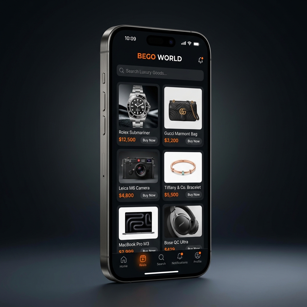 BegoHub Online Shopping App Preview
